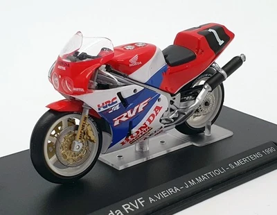 Ixo Models 1/24 Scale IB25 Honda RVF - Vieira/Mattioli/Martens - Blue/White/Red - Image 1 of 3