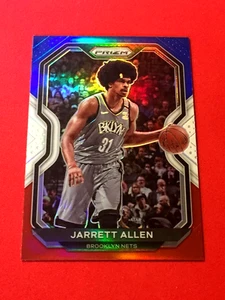 Tarjeta Prizm 144 Jarrett Allen... Brooklyn Nets... 2020-21 roja blanca y azul - Imagen 1 de 2