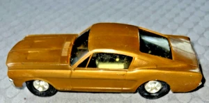 VINTAGE ELDON 1/32 SCALE SLOT CAR BRONZE 1966 FORD MUSTANG GT350 BENCH TESTED - Picture 1 of 6