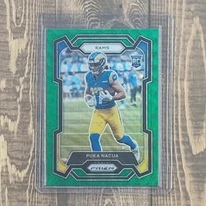 2023 Panini Prizm - Rookies Puka Nacua #357 Green Wave Prizm (RC) - Bild 1 von 2