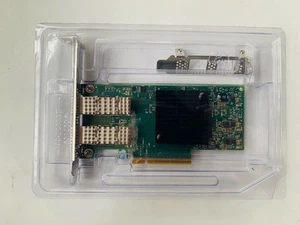 MCX4121A-XCAT Mellanox ConnectX-4 Lx EN 10GbE Dual-Port SFP+ SFP28 Network Card - Afbeelding 1 van 5