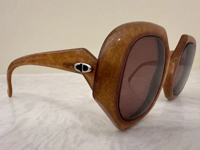 Gafas de sol Christian Dior 2031 30 Optyl vintage marrón 50 26 135 hechas en Alemania Foto 1 de 4