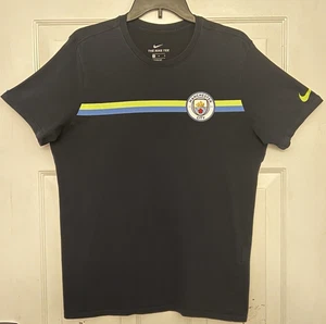 Nike Herren Medium Athletic Cut Manchester City F.C. Schwarzes T-Shirt - Bild 1 von 9