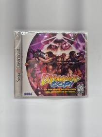 Dynamite Cop (Sega Dreamcast, 1999) Brand NEW Factory Sealed Sun Fading On Spine