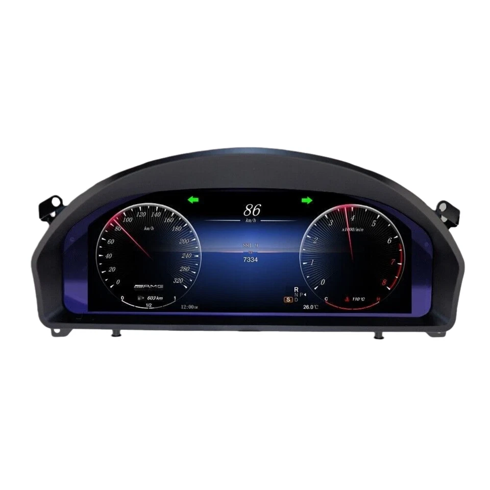 Digital Cluster Gauges Dashboard For Mercedes Benz E Class W207 E350 2010-2015 Foto 1 de 4