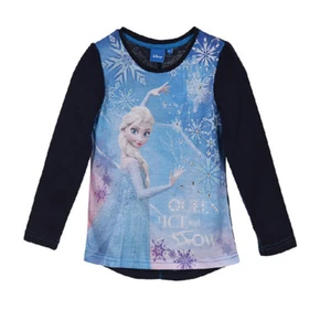 Disney Frozen Oficial Niña Camiseta de Manga Larga De Nuevo Frozen 2 Película - Imagen 1 de 17