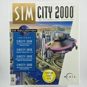 SimCity 2000: CD Collection, 1994, Big Box, New & Sealed - Picture 1 of 8