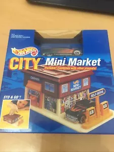 Hot Wheels STO & GO 1990 MINI MARKET #9515 mit schwarzer Passion nie geöffnet, versiegelt - Bild 1 von 4