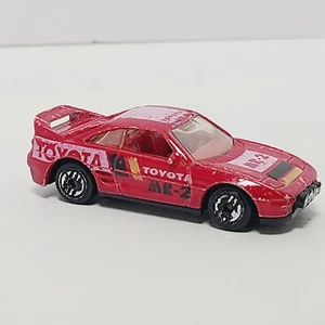 Hot Wheels 1990 - Toyota MR2 - 1:64 pressofuso - raro rally rosso - Foto 1 di 11
