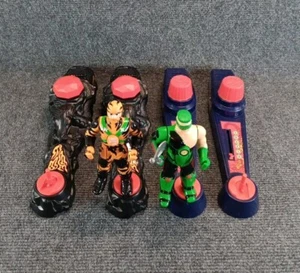 Figurine Karate Fighters elettroniche MB 1996 Tiger Ninja vs Cyberfist testate funzionanti - Foto 1 di 20