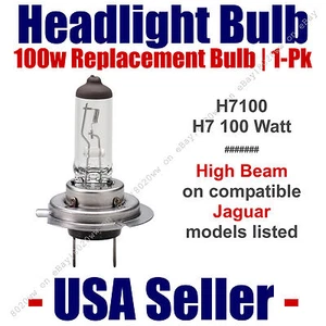 Headlight Bulb High Beam 100 Watt Upgrade Fits Listed Jaguar Models H7 100 - Picture 1 of 1