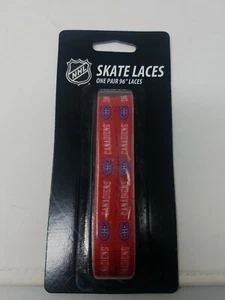 NHL Canadiens Skate Laces One Pair 96" Laces - Picture 1 of 3