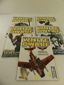 (ref288xy) 5 Issues of White Dwarf Warhammer Games Workshop 2011-2012 Issues - Picture 1 of 6