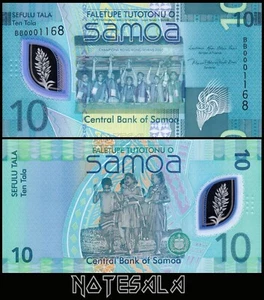 SAMOA 10 TALA ND 2023 (2024) Pick-48 POLYMER NEW-UNC - Imagen 1 de 1