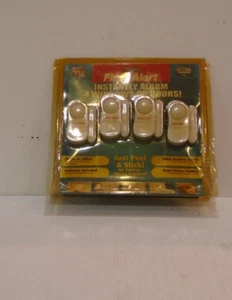 First Alert Instantly Alarm 4 Windows or Doors Peel and Stick As Seen on TV NEW - Picture 1 of 2