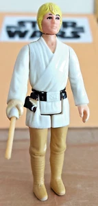 Vintage Star Wars figure LUKE SKYWALKER Farm boy First Issue Kenner H.K. 1977 - Picture 1 of 6
