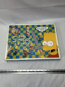 Set scacchi 3D I Simpson in scatola originale COMPLETO - Foto 1 di 7