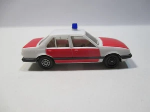 Herpa Modellauto PKW Opel Ascona C Stufenheck FEUERWEHR rot weiß 1/87 H0 - Bild 1 von 4