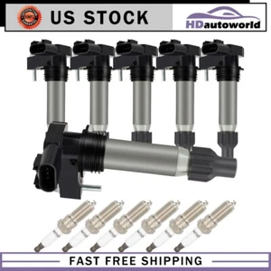 6x Ignition Coil & Iridium Spark Plug For 2008-2016 Buick Enclave 3.6L V6 - Picture 1 of 11