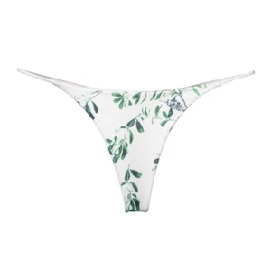 Sexy Bikini Bottom Womens Brazilian Cheeky Thong Side-Tie V Swimwear Naughty - Picture 1 of 17