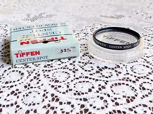 Tiffen Center-Spot 52mm Lens Filter w/ Case and Box - Picture 1 of 5