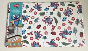 Disney Stitch Anti Fatigue Kitchen Mat 18 X 30” Christmas Santa Hat Holiday NEW - Picture 1 of 11