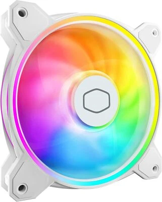 Cooler Master MasterFan MF140 Halo² Duo-Ring ARGB Gen2 LED140m MFL-B4DW-16NP2-R2 - Image 1 of 4