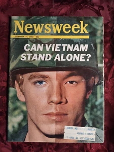 NEWSWEEK magazine December 16 1968 Dec 12/16/68 SOUTH VIETNAM CZECHOSLOVAKIA - Picture 1 of 1