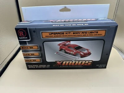 Xmods 1:24 Radio Shack #6000945 Red - Body And Lights Upgrade Kit NEW  - Image 1 of 2