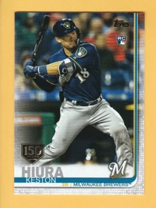 2019 Topps Update Series #US150 KESTON HIURA RC 150th ANNIVERSARY Stamp ROOKIE - Picture 1 of 2