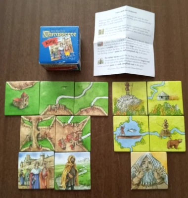 Carcassonne KING & SCOUT Mini Expansion GERMANY Fast Ship - Image 1 of 4