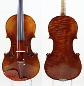 1 Pc Back ! A Great Stradivari Messiah Style 4/4 Violin ! Master tone ! M8525 - Picture 1 of 6