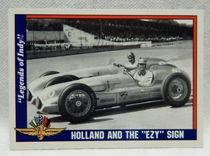 INDY 500 BILL HOLLAND LEGENDS OF INDY TRADING CARD #8 - Picture 1 of 2