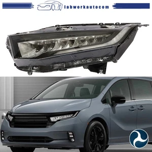 LED For Honda Odyssey 2023-2025 Headlight Assembly Black Housing Driver Side - Picture 1 of 16