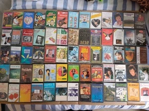 Music Cassette Tapes Job Lot - Picture 1 of 2