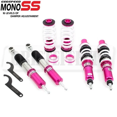 For Audi A4 / A4 Quattro B8 09-16 Godspeed MonoSS Strut Coilover Suspension Set - Image 1 of 4