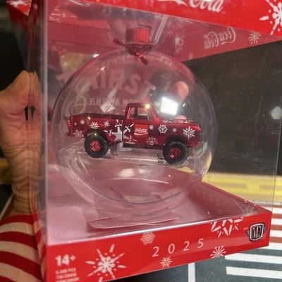 M2 Machines 1974 Dodge W200 Power Wagon 2025 Christmas Holiday Ornament CHASE!! - Image 1 of 4