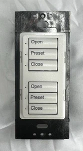 Lutron Sivoia QED SQD-3DI-WH-E01 Keypad - White - Picture 1 of 4