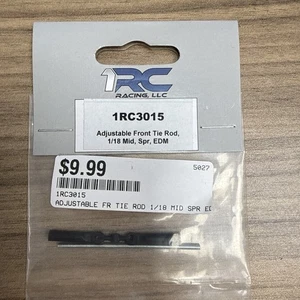 1RC 1RC3015 Adjustable Front Tie Rod, 1/18th Mid, Spr, EDM *NEW* - Picture 1 of 1