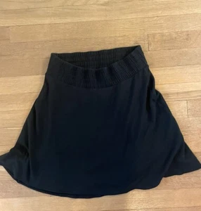 GAP Maternity Womens Size XS XSmall Black Flowy Skirt 100% Cotton - Picture 1 of 10
