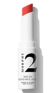 MORPHE 2 - Good Talk Blotted Matte Lipstick -"RED SUNSET" - Full Size - Picture 1 of 3
