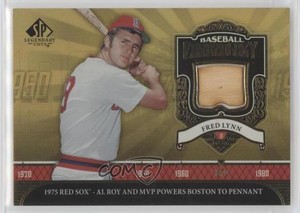 2006 SP Legendary Cuts Baseball Chronology Materials Fred Lynn #BC-FL