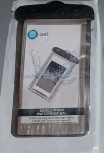 Borsa impermeabile per cellulare Onn completamente sommergibile trasparente - Foto 1 di 2