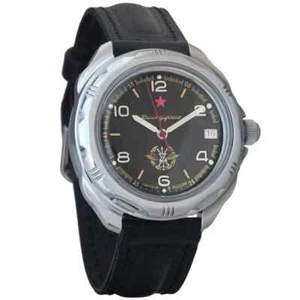 Vostok Komandirskie 211296 Watch Mechanical Military Signal Corps New - Picture 1 of 10