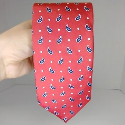 Corbata Savile Row Company London a rayas moradas 100 % seda    Foto 1 de 3