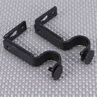 2 Pcs Curtain Mounting Holder Adjustable Stand Heavy Duty Clothes Rack Track