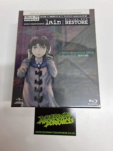 Serial Experiments Lain Blu-ray BOX RESTORE First Limited Edition (SEALED) - Picture 1 of 6