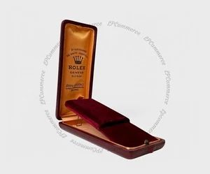 Vintage Rolex Box 1930s-40s Giudici Milano 31 Victories Red Chronograph - Picture 1 of 13