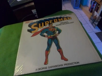 SUPERMAN Original Radio Broadcast LP Vol 2 MARK 56 (VG+) Foto 1 de 3