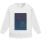 Zodiac Star Constellation Gemini Kids Sweatshirt Kw041284
